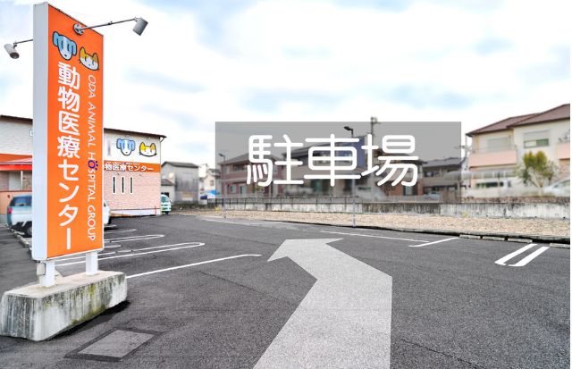 病院駐車場